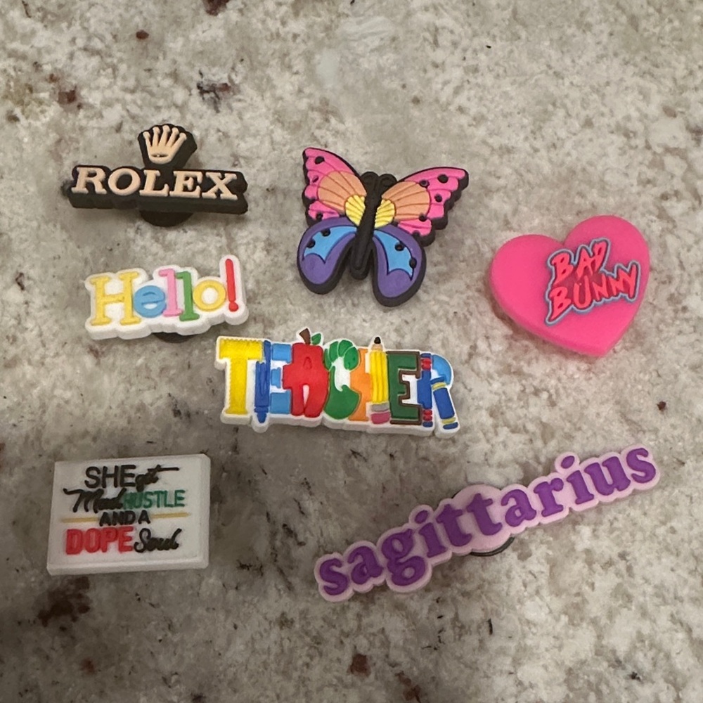 Colorful Kids Accessory Set for crocs